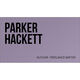 Bold Name Double Sided Shimmer Contact Cards Image 5 of 6